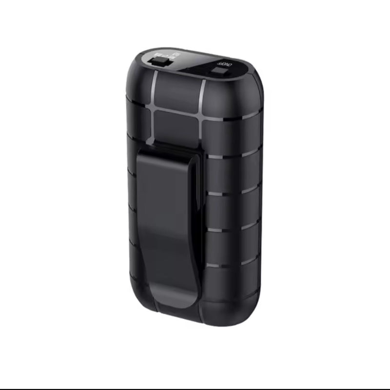 Mini gravador de voz com sensor de voz e bateria de 20 dias.