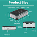 Roteador portátil 5G/4G bateria 24 horas.