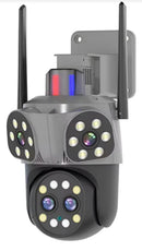 Câmera externa 4 lentes com zoom de 100 metros