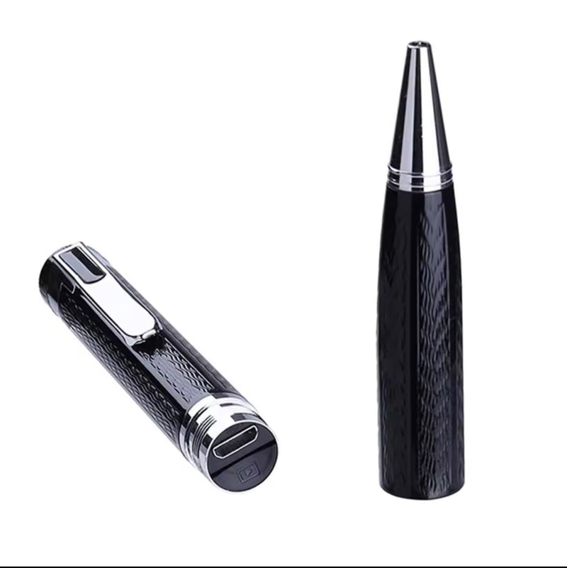 Mini gravador de voz caneta.