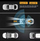 Câmera veicular com 3 lentes e wifi