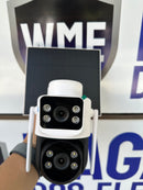 Câmera Externa com internet própria 4G Duas Imagens com Painel Solar