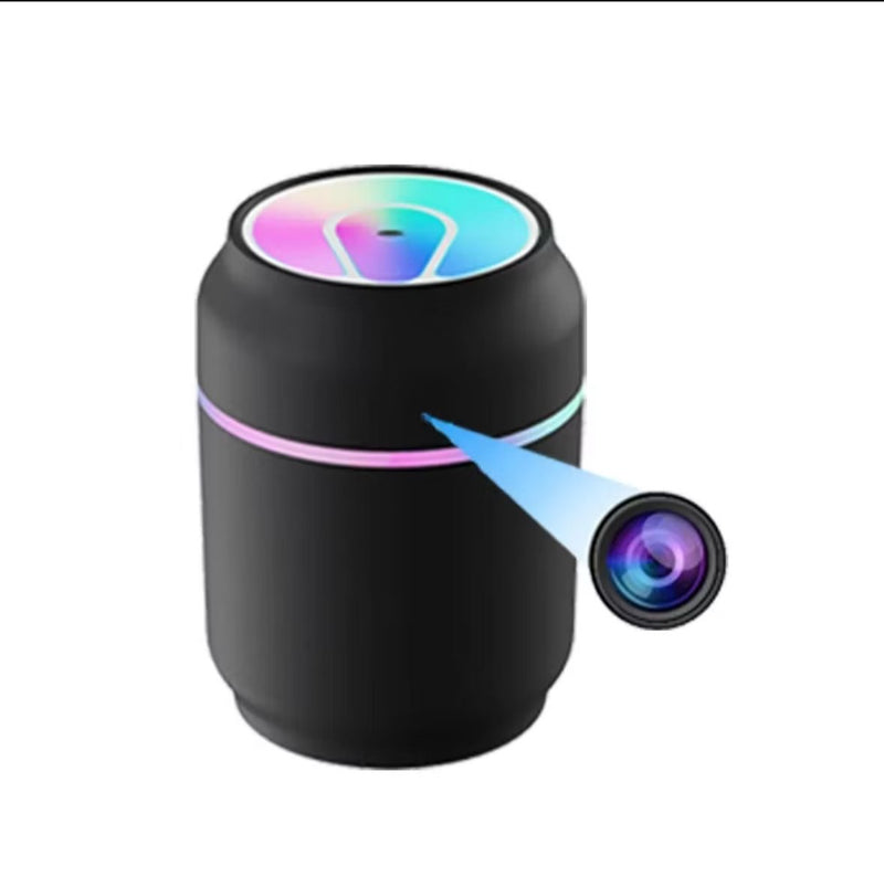 Mini câmera espiã espiã em formato de umidificador de ar