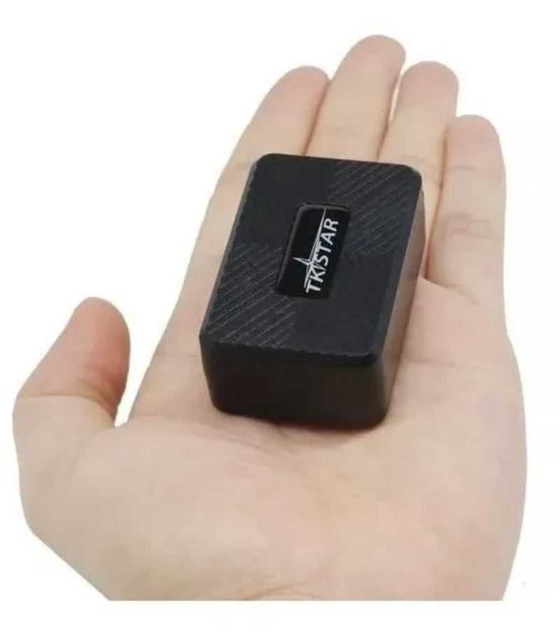 Mini Rastreador tk 913 4G com modo escuta e bateria de 7 a 10 dias.