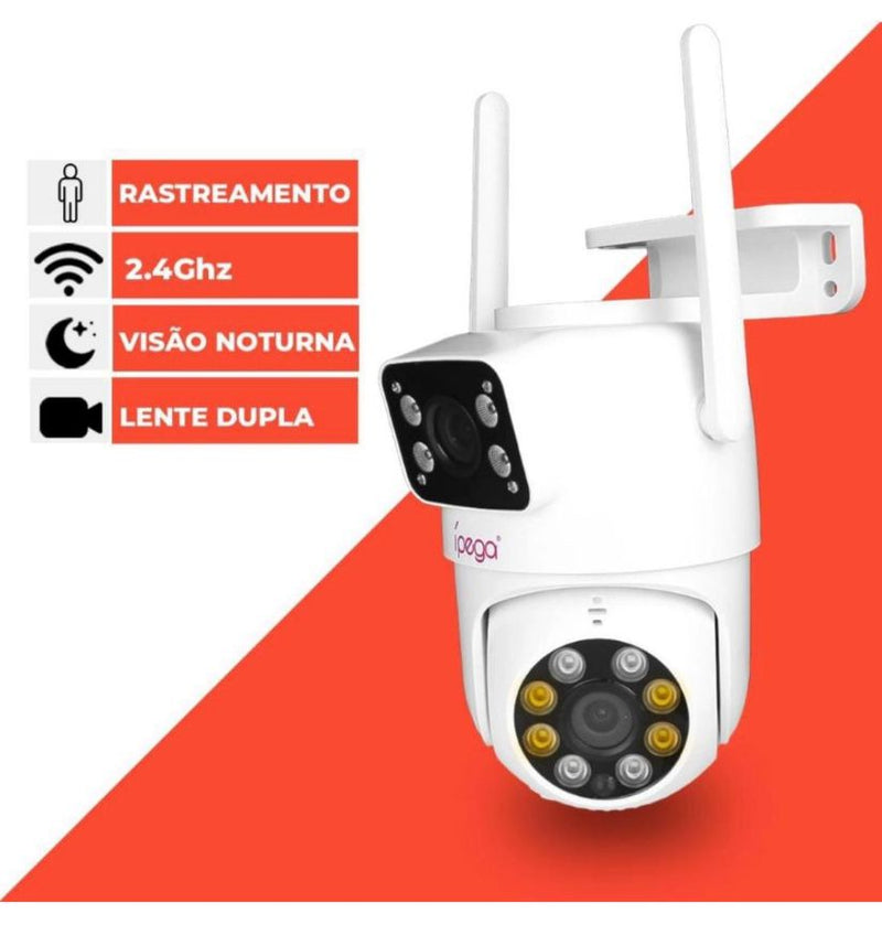 Câmera externa lente dupla Ipega.
