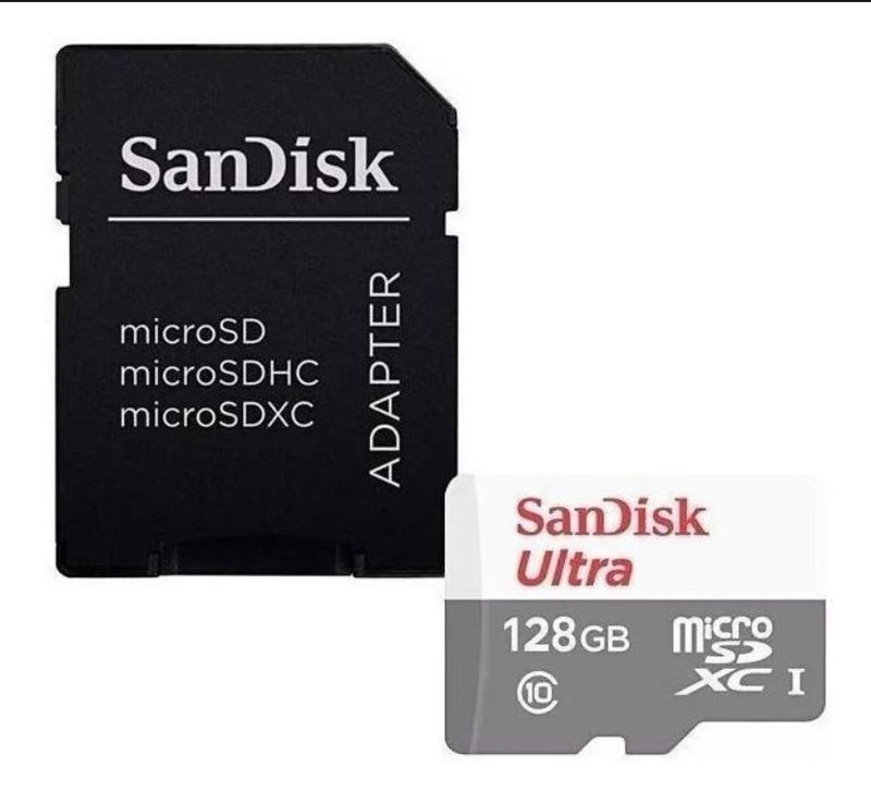 Cartao de memoria 128 GB.
