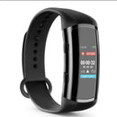 Mini gravador de voz em relógio de pulso digital.